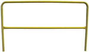 DBI/SALA 8' Portable Powder Coated Galvanized Steel Guardrail Section (For Use With Portable Guardrail System) 