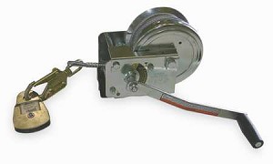 Miller 8442-Z7/100FT ManHandler Hoist Winch Confined Space Entry 