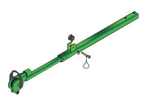 DBI/SALA 4' - 7' Advanced Extendable Aluminum Pole Hoist With Swivel Head And Hardware 