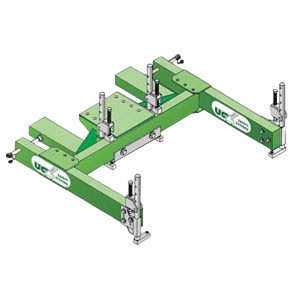DBI/SALA External Adjustable Aluminum Davit Tank Collar With Tie Bar Assemblies (For Use With UCL Safety Systems Davit Arms And UCL Side Entry System) 