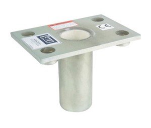 DBI/SALA Advanced Flush Floor Stainless Steel Mounting Sleeve With PVC Sleeve Liner 