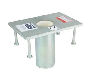 DBI/SALA Advanced Flush Floor Stainless Steel Mounting Sleeve With Pins for Fresh Concrete (For Use With Fresh Concrete (Stainless Steel)) 