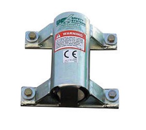 DBI/SALA Advanced UCL Series Wall Mild steel Mounting Sleeve With PVC Sleeve Liner (For Use With Advanced Series Davit Systems) 