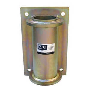 DBI/SALA SecuraSpan Horizontal Bolt-On Zinc Plated Steel Stanchion Base 
