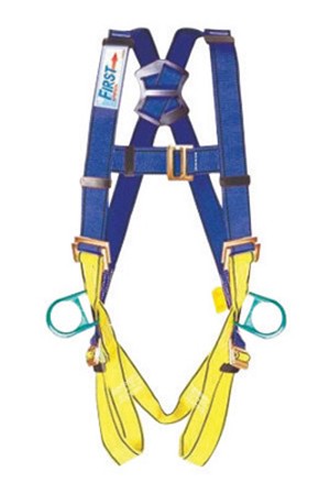 DBI/SALA Universal Protecta FIRST Full Body Style Harness With Back And Side D-Ring And Pass-Thru Buckles 