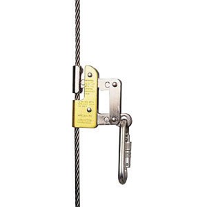 DBI/SALA Cabloc Safety Stamped Steel Ladder Sleeve With Self-Locking Carbainer 