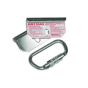 DBI/SALA Protecta PRO Continuous Concrete Stainless Steel Insert Anchor 