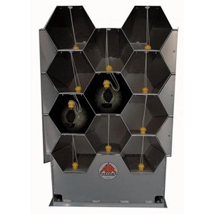 Air Systems AK24-11TS Air Kaddy 11 SCBA Cylinder Storage Rack 