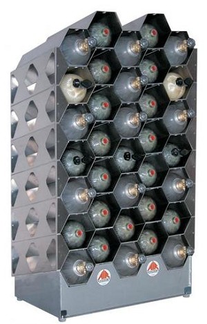 Air Systems AK40-35TS Air Kaddy 35 SCBA Cylinder Storage Rack 