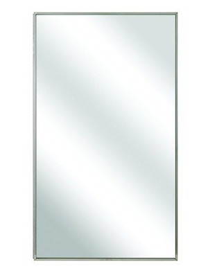 Bradley 175-100000 Medicine Cabinet, Semi-Recessed, Stainless 