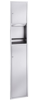  Bradley 225-100000 Towel/Waste- 9.2 Gal- Semi-Rec 