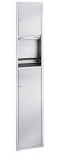 Bradley 225-113500 Towel/Waste- 9.2 Gal- Surf-Mtd 
