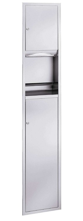 Bradley 225-350000 Towel/Waste- 9.2 Gal- Rec 