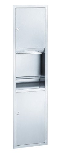 Bradley 2252-110000 Towel/Waste- 4.9 Gal- Surf-Mtd 