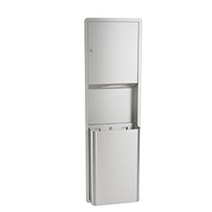 Bradley 234-110000 Towel/Waste-12 Gal- Surface Mounted 