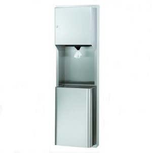 Bradley 236-360000 Towel/Waste- 18 Gal- Rec 