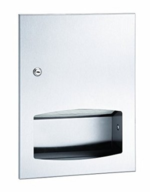 Bradley 2442-110000 Towel Disp- Folded- Surface Mounted 