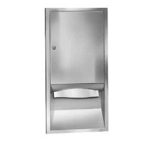 Bradley 247-110000 Towel Disp- Folded- Surf-Mtd 