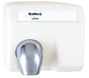  Bradley 2903-2800CE Hand Dryer, Sensor, Cast Iron, Surface 