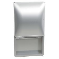 Bradley 2A00-000000 Towel Disp- Folded- Recessed 
