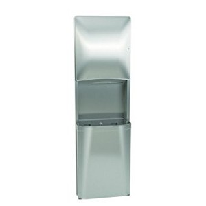 Bradley 2A25-113600 Towel/Waste-21 Gal- Surface Mounted 