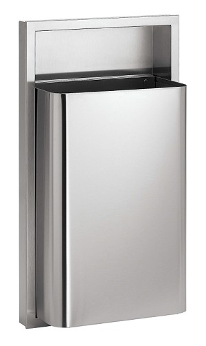 Bradley 344-106500 Waste Receptacle 12 Gallon 