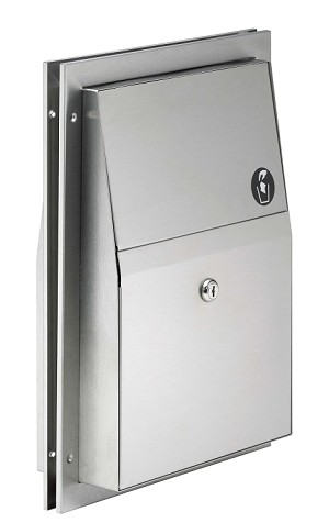Bradley 4721-150000 Napkin Dispenser, 1.5 Gal, Partition 