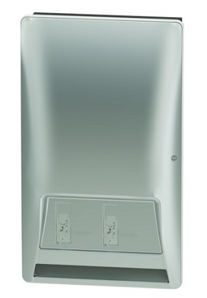 Bradley 4A20-114400 Napkin/Tampon Vendor, Surface, 1 