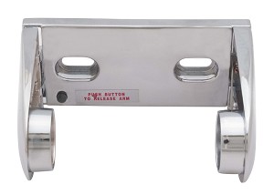 Bradley 505-000000 Toilet Tissue Dispenser, Surface, Single 