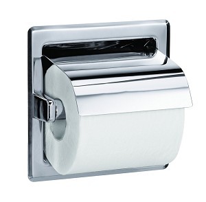 Bradley 5103-000000 Toilet Tissue Dispenser, Surface, Single 