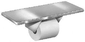 Bradley 5262-520000 Toilet Tissue Dispenser with Shelf 