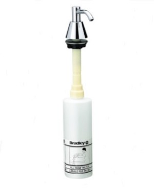 Bradley 6322-000000 Soap Dispenser 16oz 2.5" Spout 