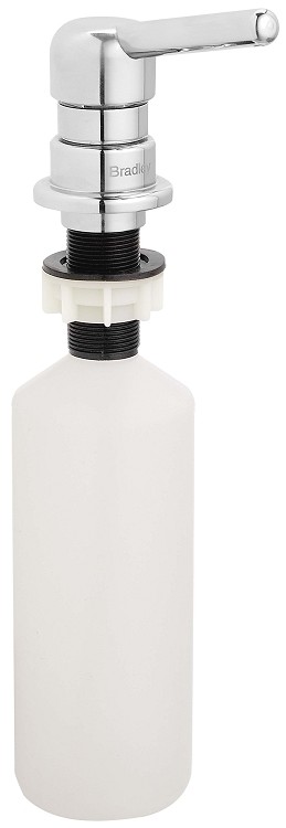 Bradley 6334-000000 Liquid Soap Dispenser, Deck Mount 