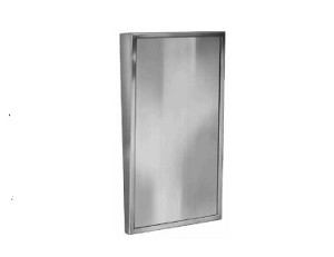  Bradley 740-016240 Mirror, Angle Frame, Tilt, 16" x 24" 