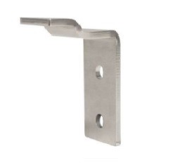 Bradley 9111-000000 Clothes Hook, Satin Stainless, Surface-Mounted 