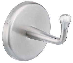Bradley 9119-000000 Robe Hook, Single, Chrome Plated 