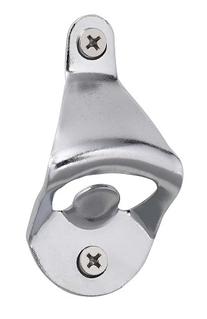 Bradley 9164-000000 Satin Stainless Steel Bottle Opener 