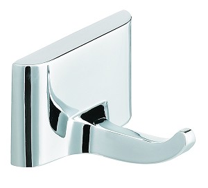 Bradley 931-000000 Robe Hook, Single, Chrome Plated 