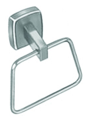 Bradley 9335-000000 Towel Ring, Polished Stainless, Surface Mount 