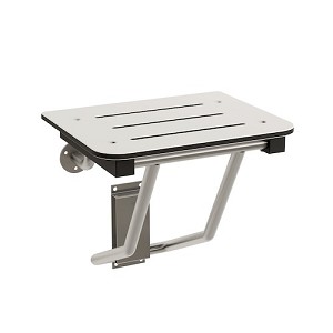 Bradley 9591-000000 Shower Seat Square Phenolic 