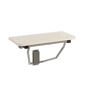 Bradley 9593-000000 Shower Seat Rectangular HDPE 