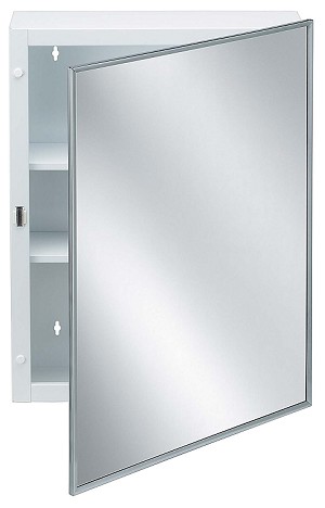 Bradley 9664-000000 Medicine Cabinet, Surface-Mounted, Steel 