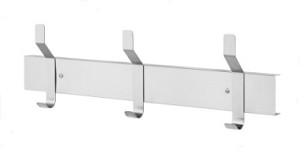 Bradley 9944-000000 Hat & Coat Rack, Stainless, Surface Mount 