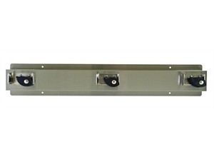 Bradley 9953-000000 Mop & Broom Holder, Stainless Steel 