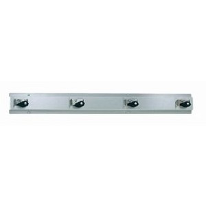  Bradley 9954-000000 Mop & Broom Holder, Stainless Steel 