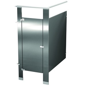 Bradley IC13660-SS Locker Stainless Steel, One Corner Wall 
