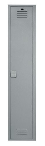 Bradley LK1212721HV-203 Locker 12in.W 12in.D 72in.H- 1-Tier 