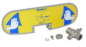 Bradley S08-391 SS Ball Valve Assembly-Handle 