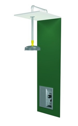 Bradley S19-125BF Barrier Free Recess-Mounted Drench Shower 