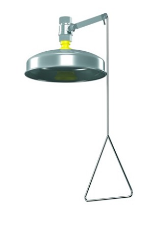  Bradley S19-130A Stainless Steel showerhead Vertical Supply 